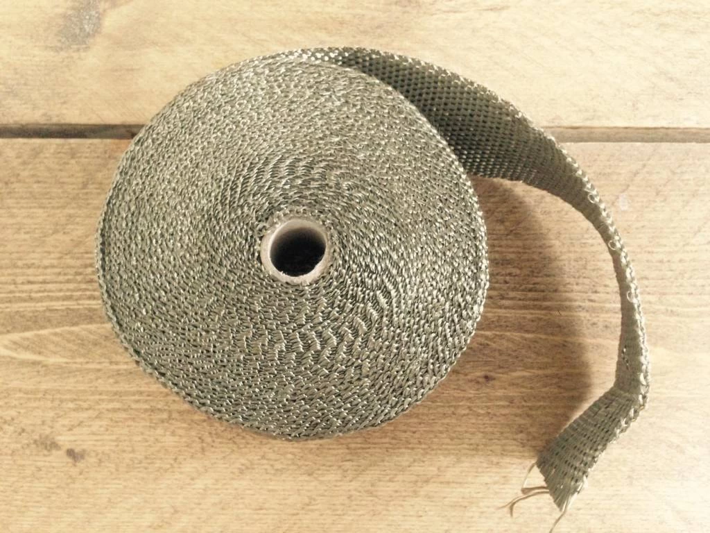 10M Exhaust Wrap / Exhaust Wrap / Heat Wrap Titanium 6 10M Exhaust Wrap / Exhaust Wrap / Heat Wrap Titanium - Afbeelding 4