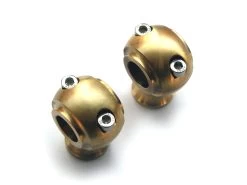 1,25 Inch Brass CNC Retro Risers Retro For Harley Davidson -Motoronderdelen Winkel 125 inch brass cnc retro risers retro for harley d 3