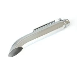 40CM Universal Turnout Silencer Chrome -Motoronderdelen Winkel 40cm universal turnout silencer chrome 2