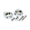 5/16 X 41MM Fork Mount Clamp Kit - Chrome 1 5/16 X 41MM Fork Mount Clamp Kit - Chrome -Motoronderdelen Winkel 5 16 x 41mm fork mount clamp kit chrome