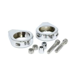 5/16 X 41MM Fork Mount Clamp Kit - Chrome