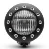 5" Black Aluminium Drilled Headlight -Motoronderdelen Winkel 5 black aluminium drilled headlight