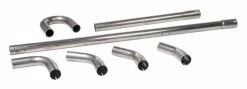51 MM DIY Exhaust Pipe Set Stainless Steel -Motoronderdelen Winkel 51 mm diy exhaust pipe set stainless steel 4