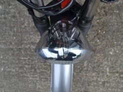 5.5 "Vintage Headlight Bottom Mount Polished -Motoronderdelen Winkel 55 vintage headlight bottom mount polished 4