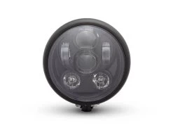Daytona Side-Mount "Capsule120" Led Headlight Black E-Marked -Motoronderdelen Winkel 575 custom six projectors headlight