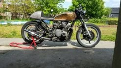 5.75 "Thick Black Chopper Headlight