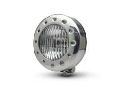 5Inch "Drilled " Vintage Style Headlight Polished -Motoronderdelen Winkel 5inch drilled vintage style headlight polished 2