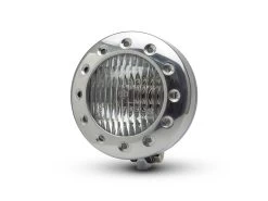 5Inch "Drilled " Vintage Style Headlight Polished -Motoronderdelen Winkel 5inch drilled vintage style headlight polished 3