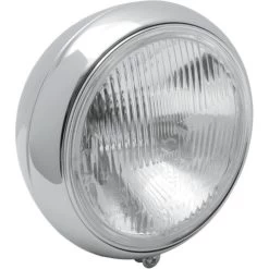 7 Inch Bottom Mount "Smooth" Headlight Harley FL Touring