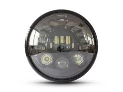 Daytona Side-Mount "Capsule120" Led Headlight Black E-Marked -Motoronderdelen Winkel 7 multi led headlight indicators black