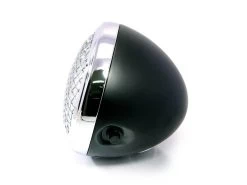 7" Scrambler Headlight Black & Chrome Extra Large -Motoronderdelen Winkel 7 scrambler headlight black chrome extra large 2