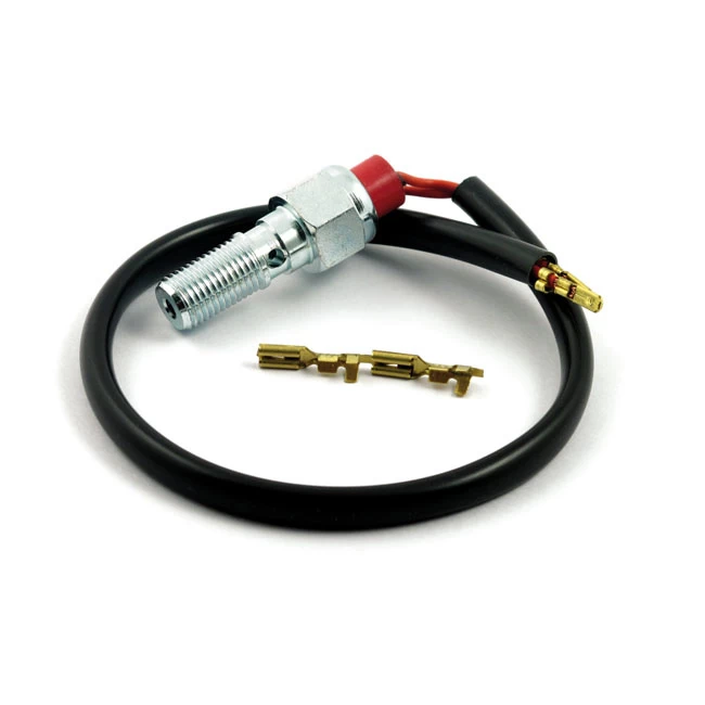 Arlen Ness 3/8-24 Brake Light Switch Sensor Banjo Bolt - Harley 3 Arlen Ness 3/8-24 Brake Light Switch Sensor Banjo Bolt - Harley