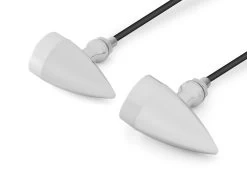 "Aviator" Classic Chrome Alumnium Turn Signal Set -Motoronderdelen Winkel aviator classic chrome alumnium turn signal set 14