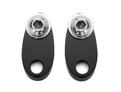 Billet CNC Aluminium Turn Signal Adapter Plates For Harley Davidson -Motoronderdelen Winkel billet cnc aluminium turn signal adapter plates fo 2