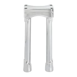 Biltwell Murdock O/S Straight Risers Chrome | (Choose Size) -Motoronderdelen Winkel biltwell murdock o s straight risers chrome choose 5