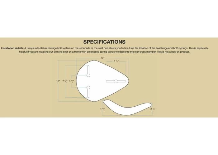 Biltwell Slimline Foam Bobber Seat 3 Biltwell Slimline Foam Bobber Seat