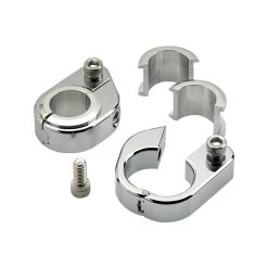 Biltwell Murdock Pullback O/S Risers 12" | (Choose Color) -Motoronderdelen Winkel biltwell straight o s speed clamps chrome