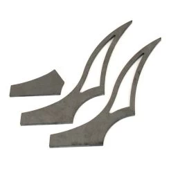 BK Products 320MM Medium Medium Stiletto Strut Set Rear Fender