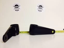 Black Aluminium Headlight Brackets 41/35/39mm -Motoronderdelen Winkel black aluminium headlight brackets 41 35 39mm 2