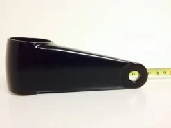 Black Aluminium Headlight Brackets 41/35/39mm