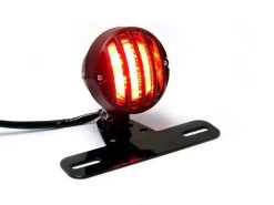 Black Aluminium Prison Taillight LED With Bracket