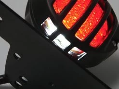 Black Aluminium Prison Taillight LED With Bracket -Motoronderdelen Winkel black aluminium prison taillight led with bracket 7