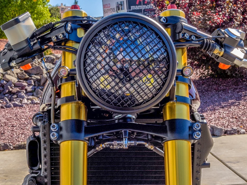 Black / Brass Mini LED Turn Signals Type "Ladz" 9 Black / Brass Mini LED Turn Signals Type "Ladz" - Afbeelding 7