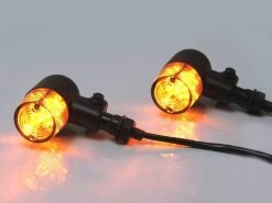 Black Classic Barrel Led Turn Signals -Motoronderdelen Winkel black classic barrel led turn signals 2