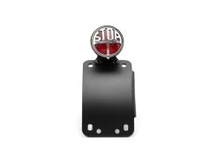 Cult-Werk Side Mount License Plate Bracket - Sportster (Choose Size) -Motoronderdelen Winkel black curved side mount miller led stop 7