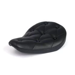 Bobber Seat "Rivets" Black -Motoronderdelen Winkel bobber seat rivets black 3