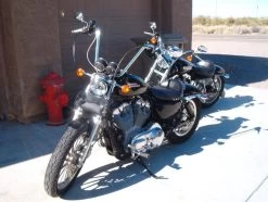 Burly 1 "Narrow Ape-hanger Chrome 16" Rise