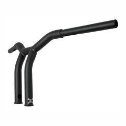 Burly Dominator Raked 1-1/4" T-Bar 10" Rise, Matte Black