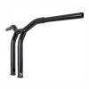Burly Dominator Raked 1-1/4" T-Bar 12" Rise, Gloss Black -Motoronderdelen Winkel burly dominator raked 1 1 4 t bar 12 rise gloss bl 2