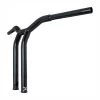 Burly Dominator Raked 1-1/4" T-Bar 14" Rise, Gloss Black -Motoronderdelen Winkel burly dominator raked 1 1 4 t bar 14 rise gloss bl 4