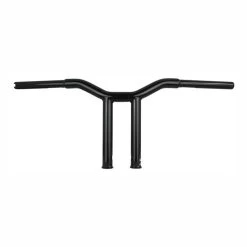 Burly Dominator Raked 1-1/4" T-Bar 14" Rise, Gloss Black -Motoronderdelen Winkel burly dominator straight 1 1 4 t bar gloss black 7