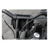 Burly Voyager Handlebar Bag Cordura - Black -Motoronderdelen Winkel burly voyager handlebar bag cordura black