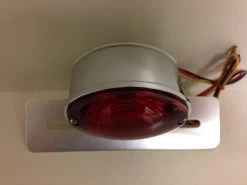 Cat Eye Chrome Tail Light With Plate Holder -Motoronderdelen Winkel cat eye chrome tail light with plate holder 5