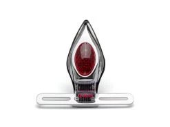 Chrome Alloy Tombstone LED Stop Tail Light -Motoronderdelen Winkel chrome alloy tombstone led stop tail light 9