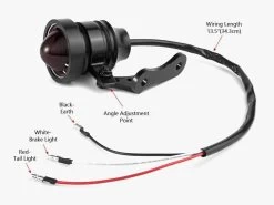 CNC Milled Vintage Taillight Red -Motoronderdelen Winkel cnc milled vintage taillight red 7