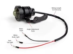 CNC Milled Vintage Taillight Smoke -Motoronderdelen Winkel cnc milled vintage taillight smoke 7