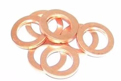 Master Cylinder Universal Black Type -Motoronderdelen Winkel copper washer for stainless brake lines