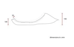 C.Racer Sportster Tracker Seat Tuck 'N Roll Black 49 -Motoronderdelen Winkel cracer sportster tracker seat tuck n roll black 49 3