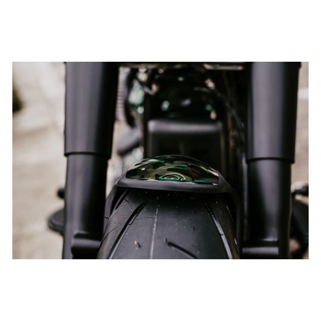 Cult-Werk Front Fender Custom V1 - Gloss Black 18-20 Softail 4 Cult-Werk Front Fender Custom V1 - Gloss Black 18-20 Softail - Afbeelding 2