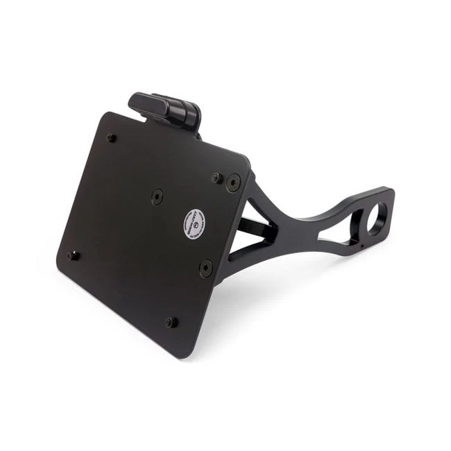 Cult-Werk Side Mount License Plate Bracket Black - (Italy) | 18-21 Softail 5 Cult-Werk Side Mount License Plate Bracket Black - (Italy) | 18-21 Softail - Afbeelding 3