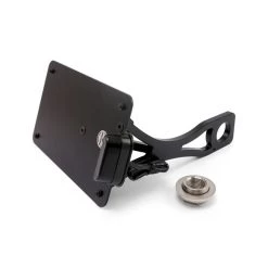 Cult-Werk Side Mount License Plate Bracket 210x130 Black - (France) -Motoronderdelen Winkel cult werk side mount license plate bracket 210x130 1