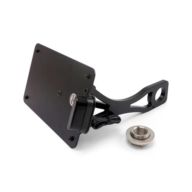 Cult-Werk Side Mount License Plate Bracket 180x200 Black - (Germany) 7 Cult-Werk Side Mount License Plate Bracket 180x200 Black - (Germany) - Afbeelding 5
