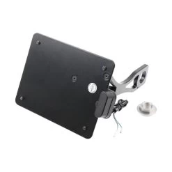 Cult-Werk Side Mount License Plate Bracke 170x170mm - Black -Motoronderdelen Winkel cult werk side mount license plate bracket 210x170 6
