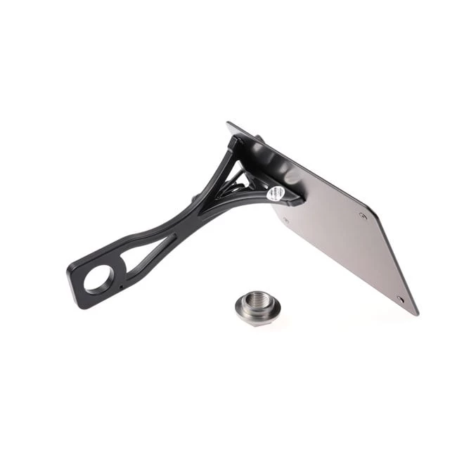 Cult-Werk Side Mount License Plate Bracket 210x170mm Black - Austria 3 Cult-Werk Side Mount License Plate Bracket 210x170mm Black - Austria