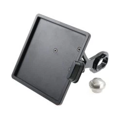 Cult-Werk Side Mounts License Plate Bracket Black - (Germany) | 180x200 | 19-20 Softail -Motoronderdelen Winkel cult werk side mount license plate bracket black 1 13