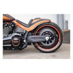 Cult-Werk Side Mount License Plate Bracket Black - (Germany) | 19-20 Softail FXDR -Motoronderdelen Winkel cult werk side mount license plate bracket black g 30